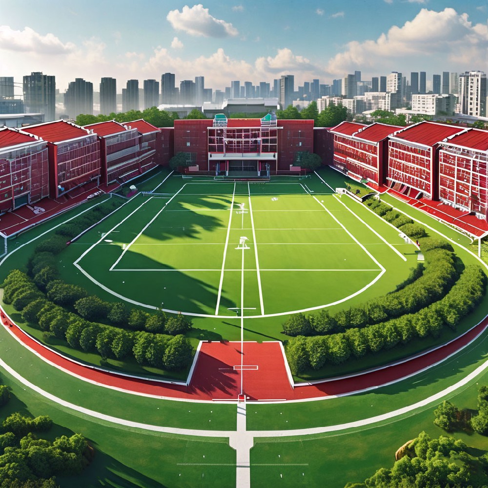 打造專業學校運動場地，醇酸外磁漆是首選